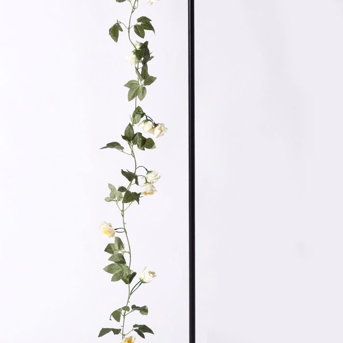 Supergreens Texniti Grlanta Triantafullo Bez 210cm 5851-7