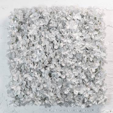 Supergreens Τεχνητή Φυλλωσιά Ορτανσία Ασημί 50x50cm 2390-7