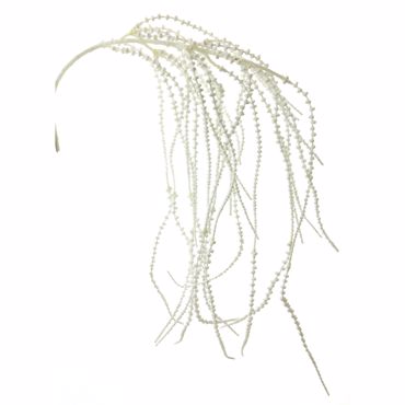 Supergreens Τεχνητός Κρεμαστός Αμάρανθος Λευκός 81cm 3241-7