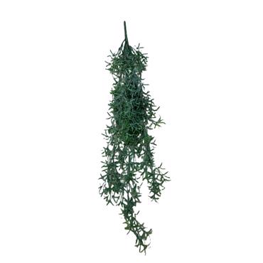 Supergreens Τεχνητή Κρεμαστή Ρουσέλια Πράσινη 80cm 4771-7