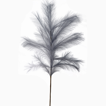 Zen Collection Τεχνητό Κλαδί Πάμπας Γκρι 110cm με 18 Κλαδιά 49308