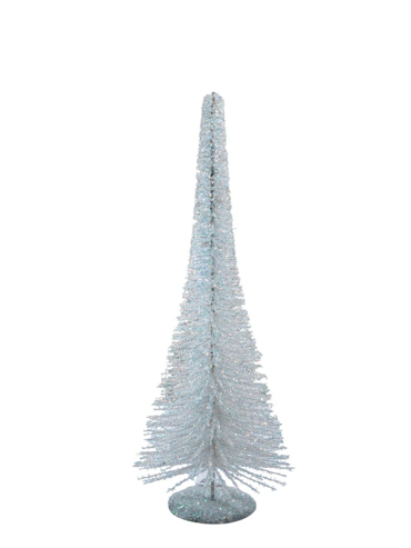 Zen Collection Χριστουγεννιάτικο Δέντρο Λευκό Περλέ 50cm 51929