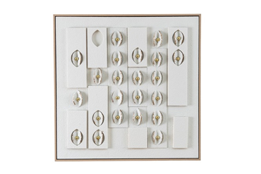 Zen Collection Πίνακας με Κορνίζα σε Καμβά ''Σχήματα'' 62x4.5x62cm 52914
