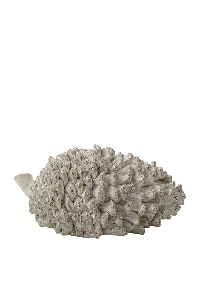 Zen Collection Xristougnniatiko Koukounari Resin Lefko/Asimi 18.5x10.5x9cm 53305