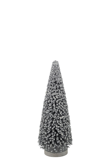 Zen Collection Χριστουγεννιάτικο Δέντρο Ασημί/Λευκό 40cm 53505