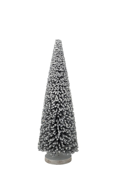Zen Collection Χριστουγεννιάτικο Δέντρο Ασημί/Λευκό 50cm 53506
